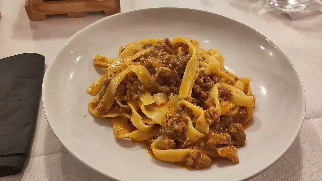 Tagliatelle al ragù